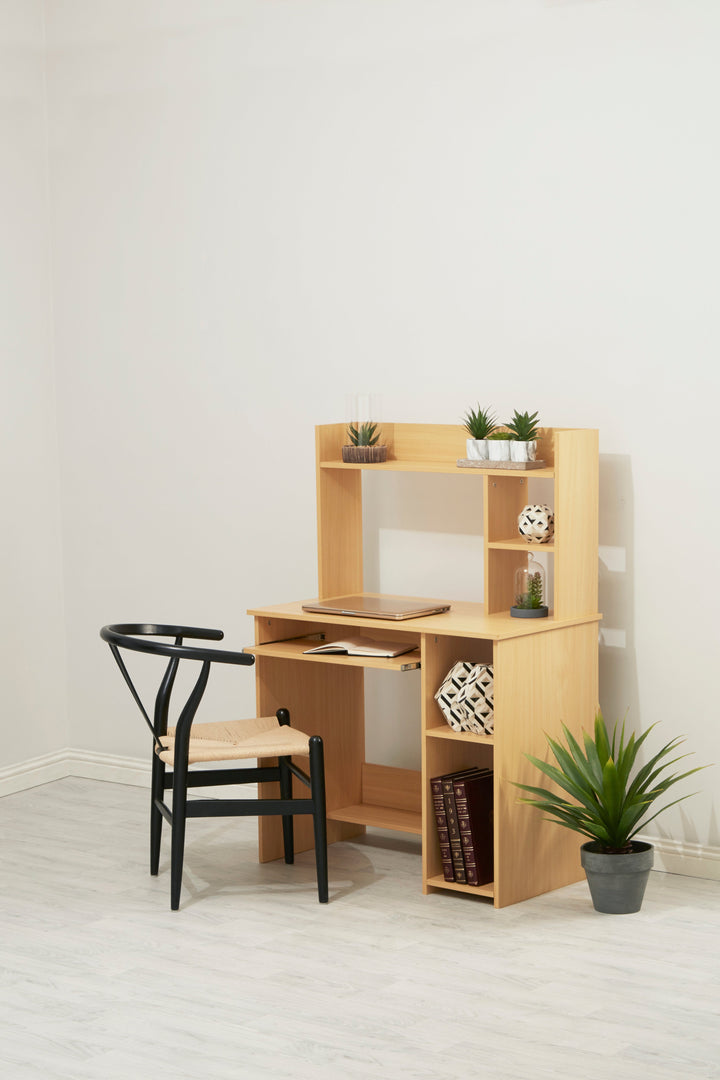 Bradbury Home Office Desk in Oak Finish