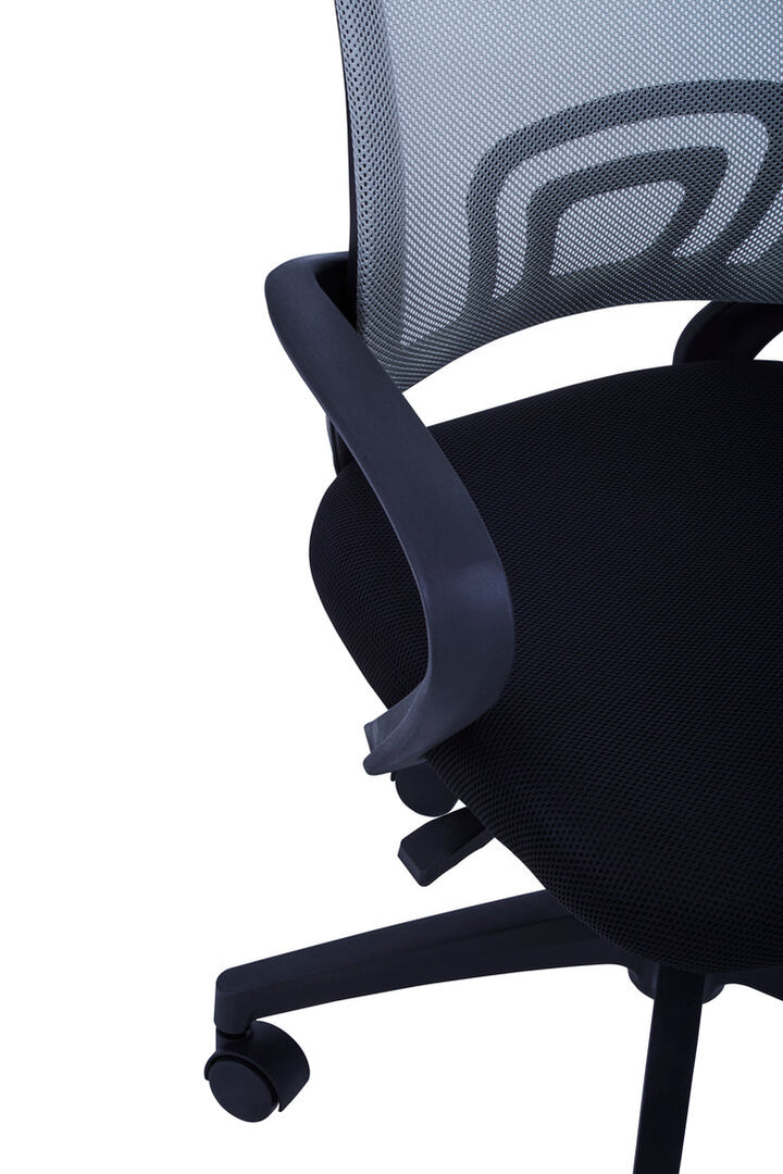 Alto Home Office Chair – Grey with Black Arms