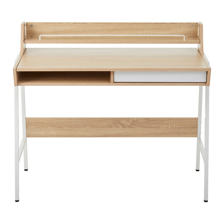Bradbury Desk in Natural Oak Veneer Finish