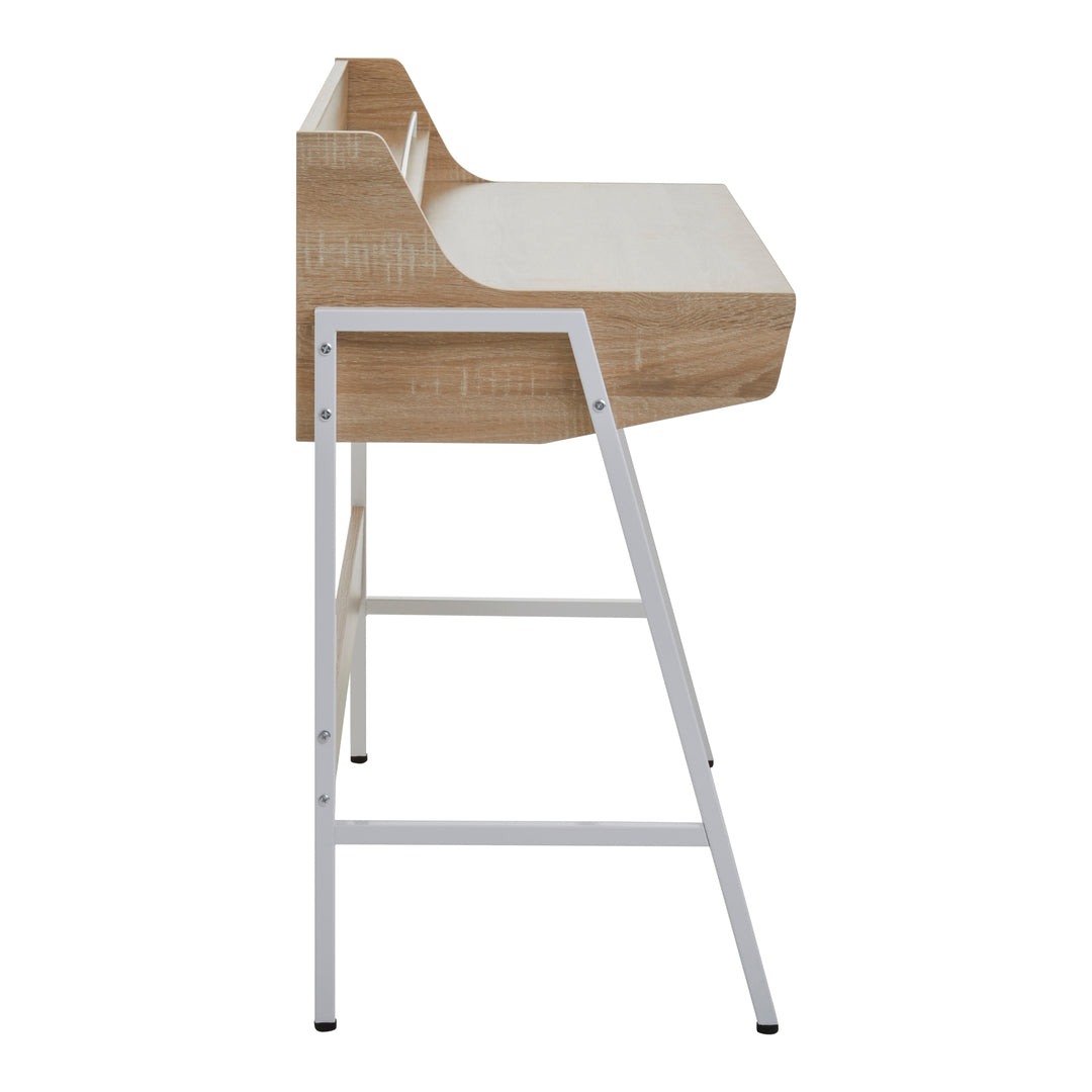 Bradbury Desk in Natural Oak Veneer Finish