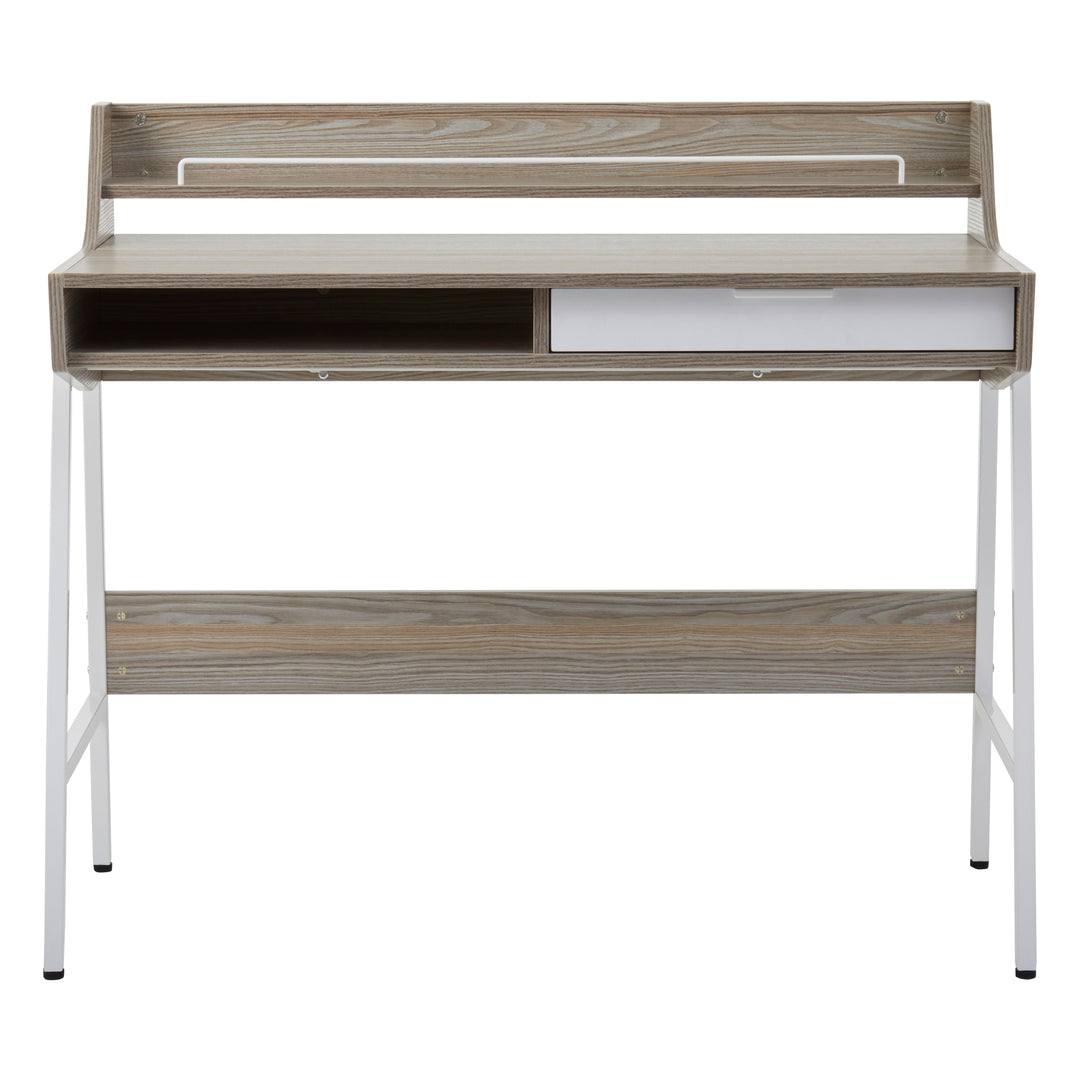 Bradbury Desk in Light Oak Veneer Finish