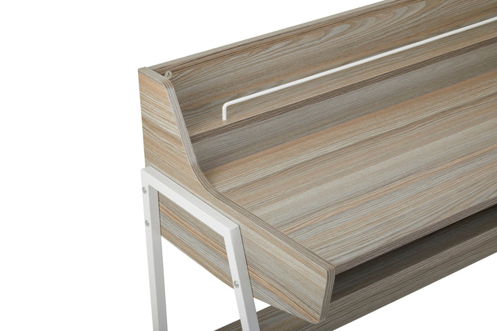 Bradbury Desk in Light Oak Veneer Finish