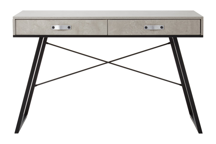 Bradbury Desk in Concrete Veneer Finish