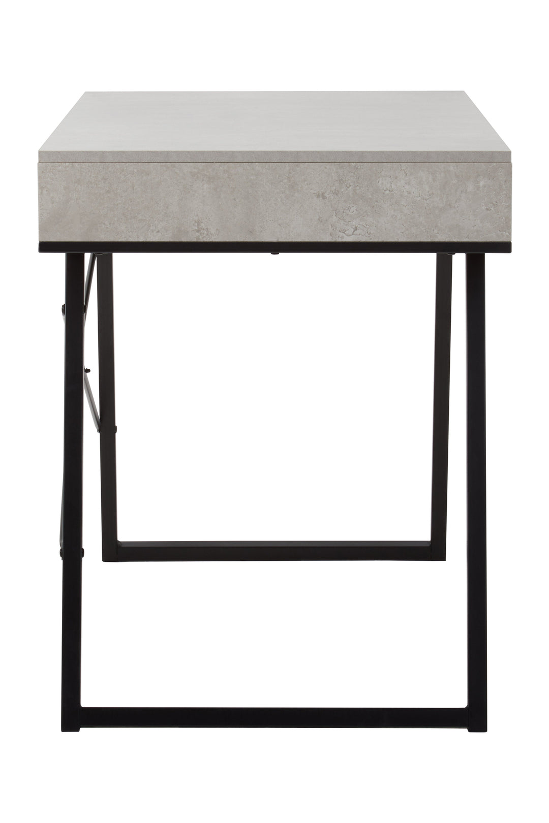 Bradbury Desk in Concrete Veneer Finish
