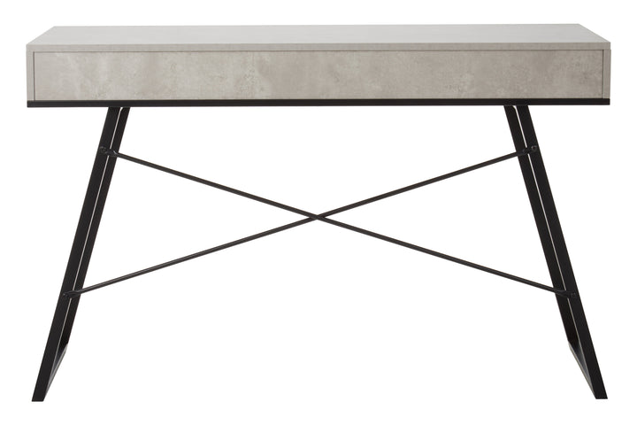 Bradbury Desk in Concrete Veneer Finish