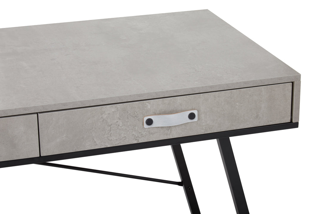 Bradbury Desk in Concrete Veneer Finish