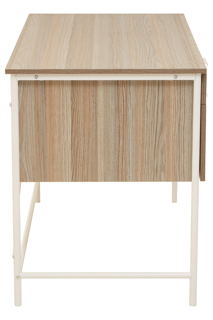 Bradbury Desk in Light Oak Veneer with Drawers
