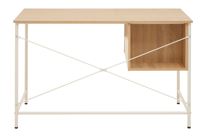 Bradbury Desk in Natural Oak Veneer with Drawers