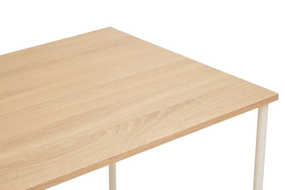 Bradbury Desk in Natural Oak Veneer with Drawers