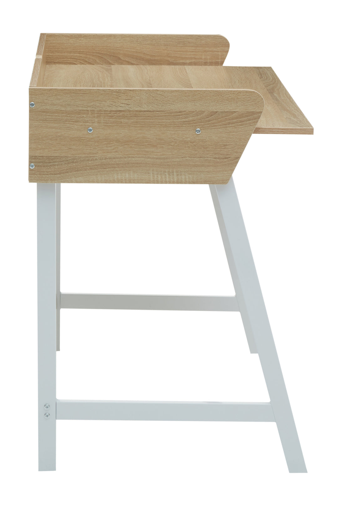 Bradbury Desk in Natural Oak with Single Drawer