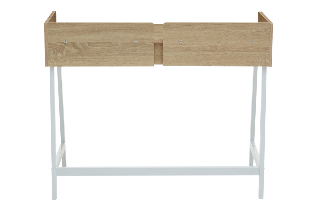 Bradbury Desk in Natural Oak with Single Drawer