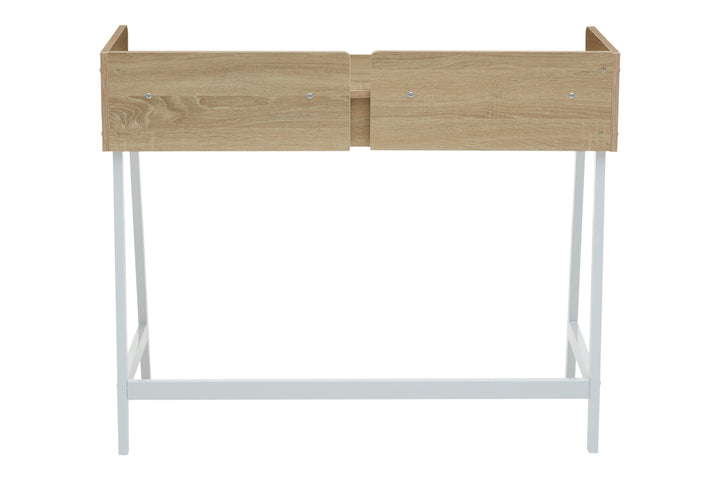 Bradbury Desk in Natural Oak with Single Drawer