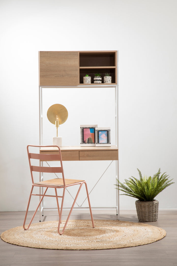 Bradbury Desk in Natural Oak Veneer Effect