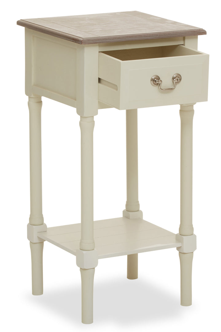 Heritage Side Table with Single Drawer