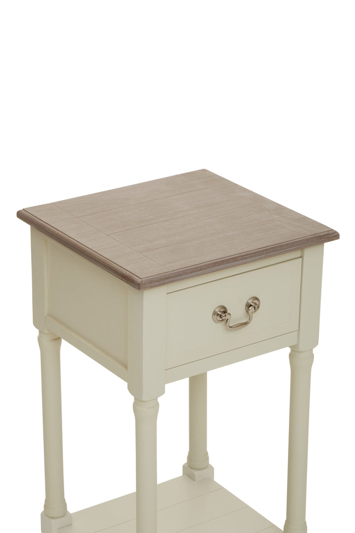 Heritage Side Table with Single Drawer