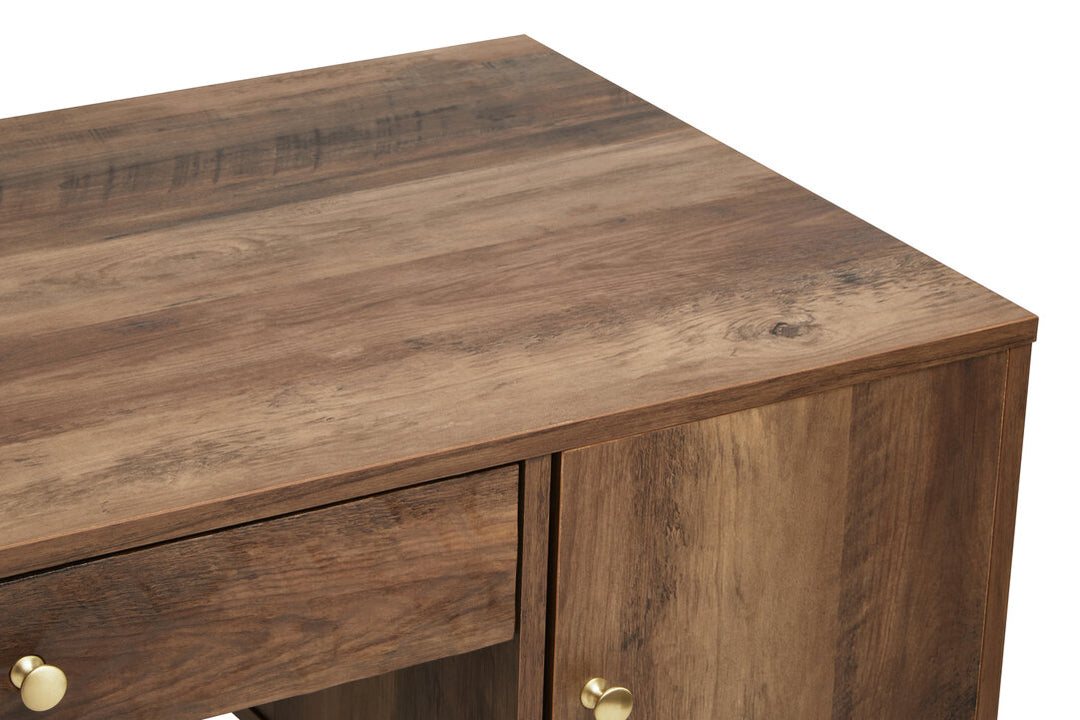 Fern 1-Drawer 2-Door Desk