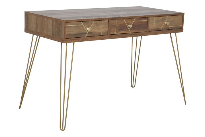 Flori 3-Drawer Desk