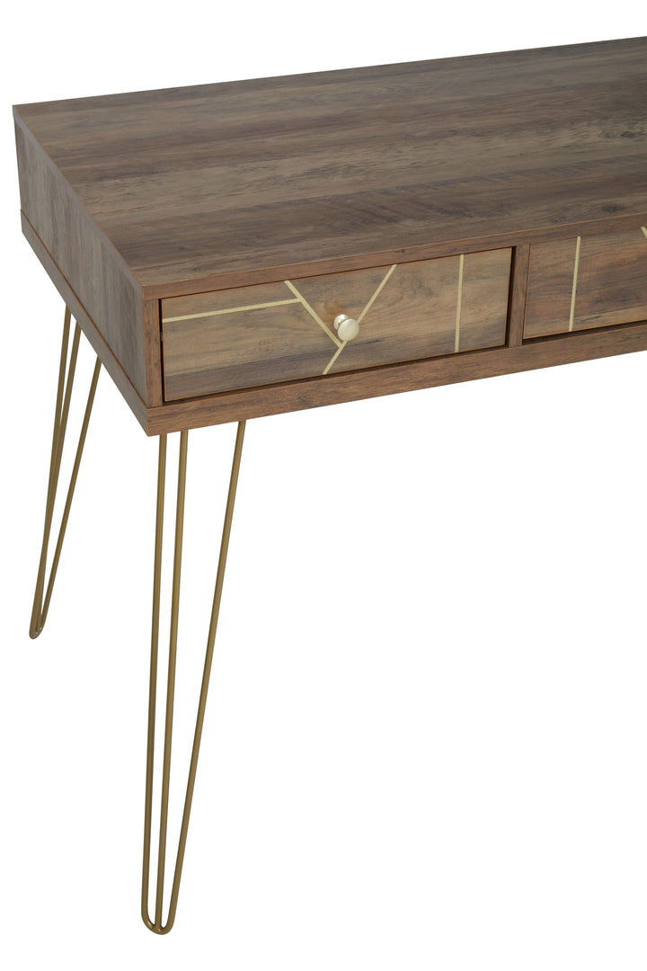 Flori 3-Drawer Desk