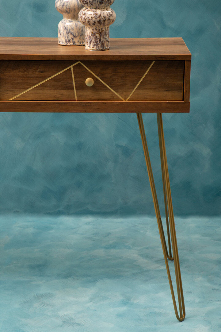 Chelmsford Console Table – Modern Industrial Hallway Table