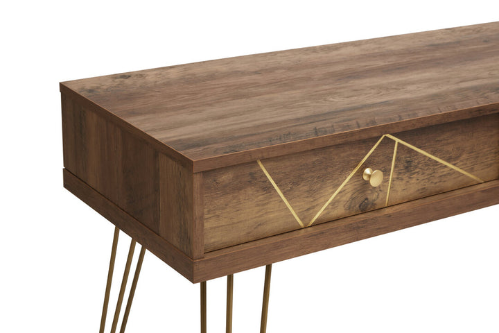 Chelmsford Console Table – Modern Industrial Hallway Table
