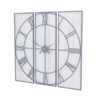 Roza Panelled Design Wall Clock