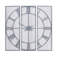 Roza Panelled Design Wall Clock