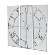 Celina Mirrored Finish Wall Clock