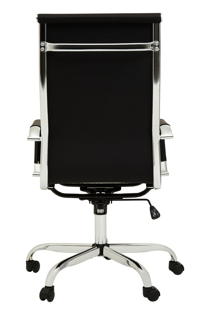 Monet Home Office Chair – Grey & Black