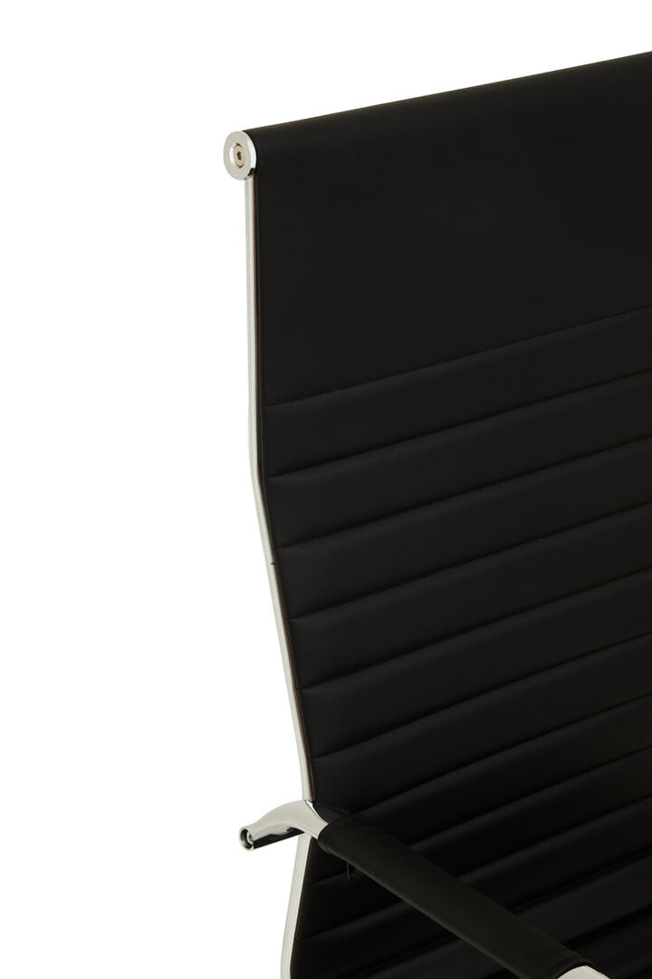 Monet Home Office Chair – Grey & Black
