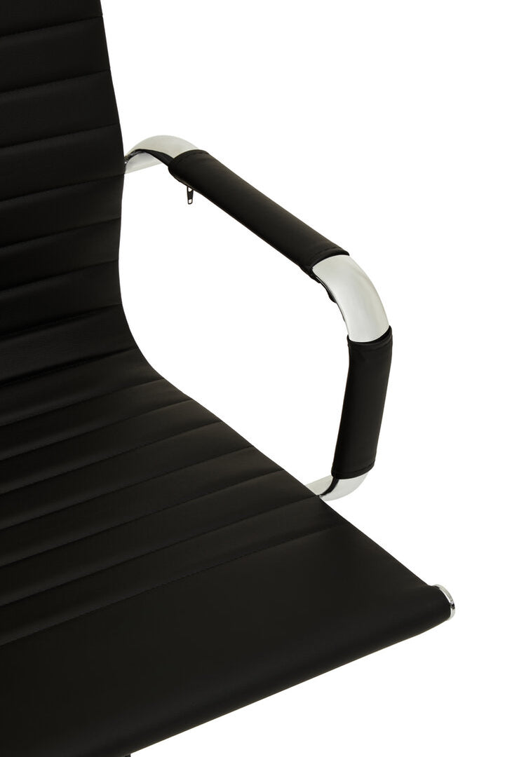 Monet Home Office Chair – Grey & Black