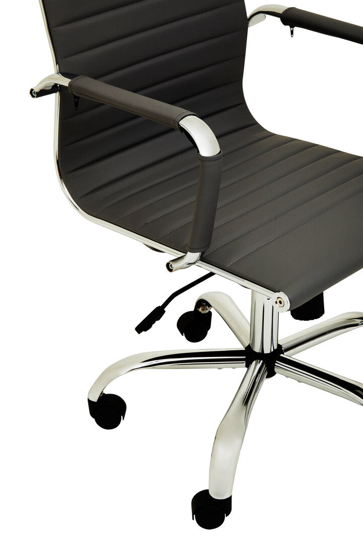 Monet Low-Back Office Chair – Grey