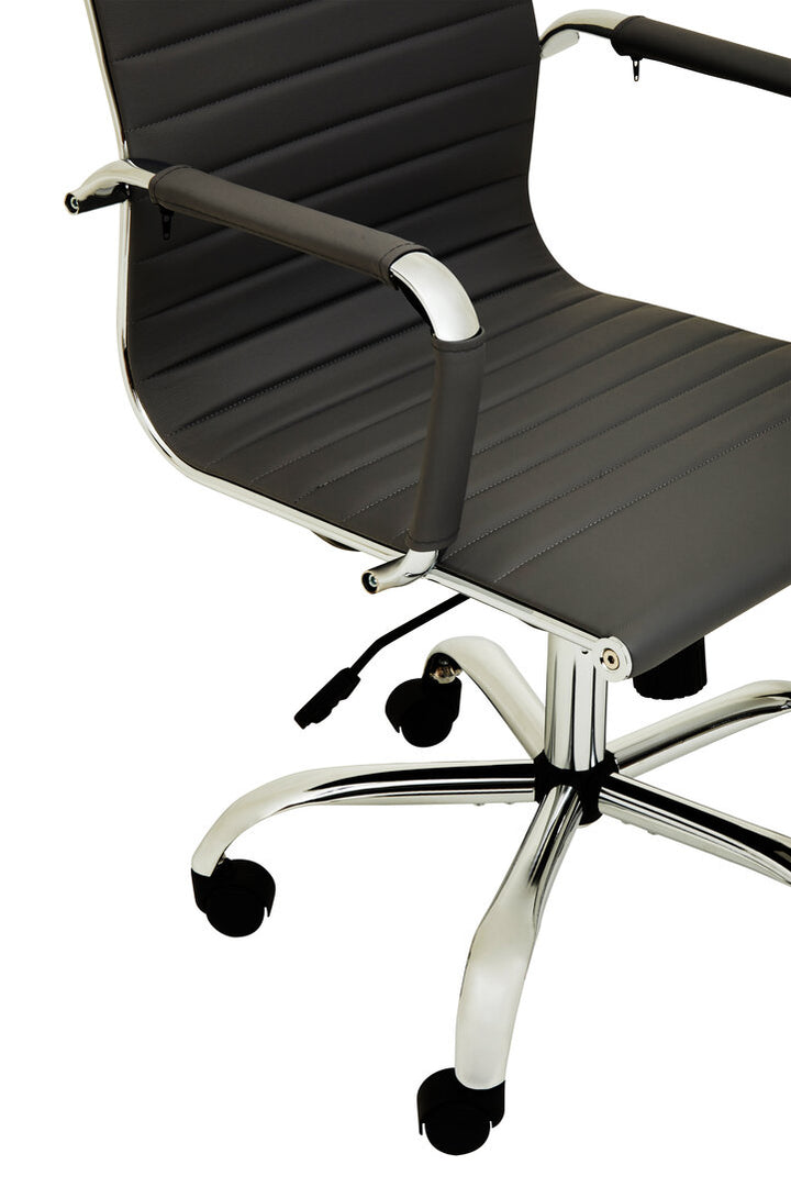 Monet Low-Back Office Chair – Grey