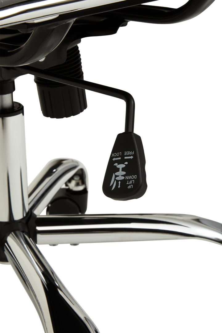 Brent Black Low Back Mesh Office Chair