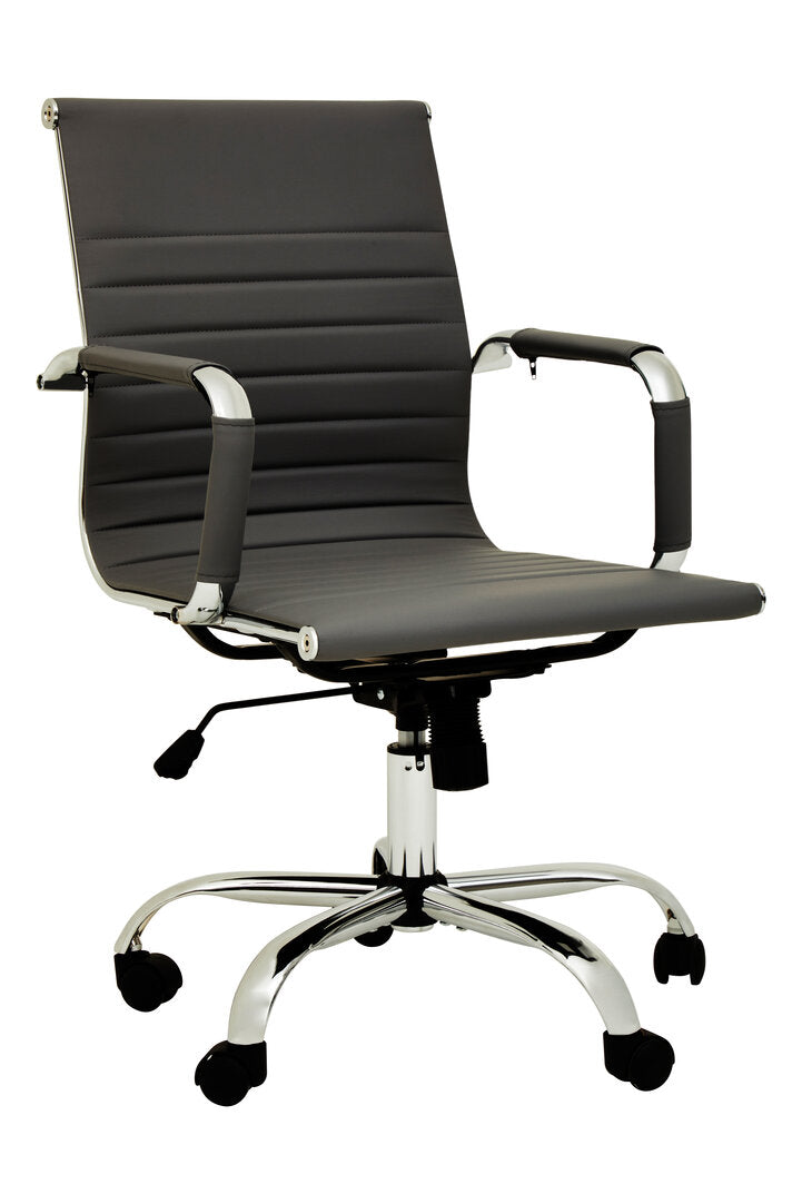 Monet Low-Back Office Chair – Grey