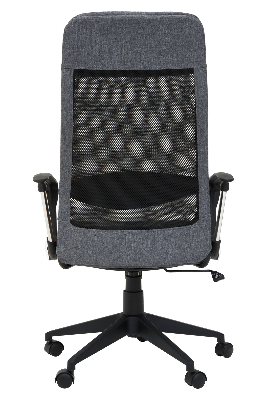 Brent Black Mesh & Grey Fabric Office Chair