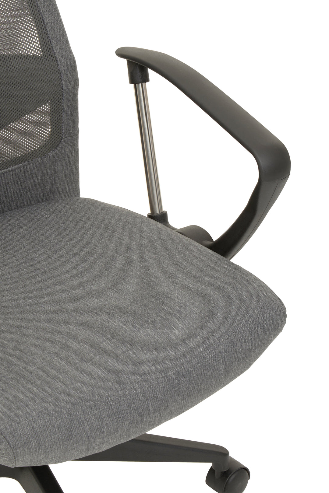 Brent Grey Mesh & Fabric Office Chair