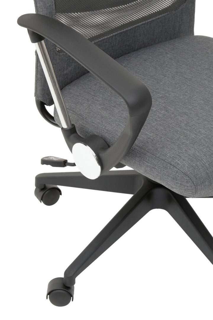 Monet Mesh Office Chair – Grey