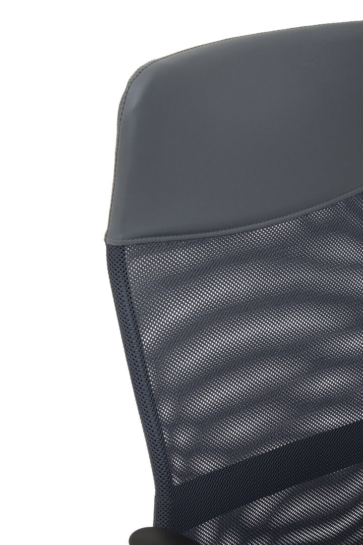 Monet Mesh & Fabric Office Chair – Black/Grey