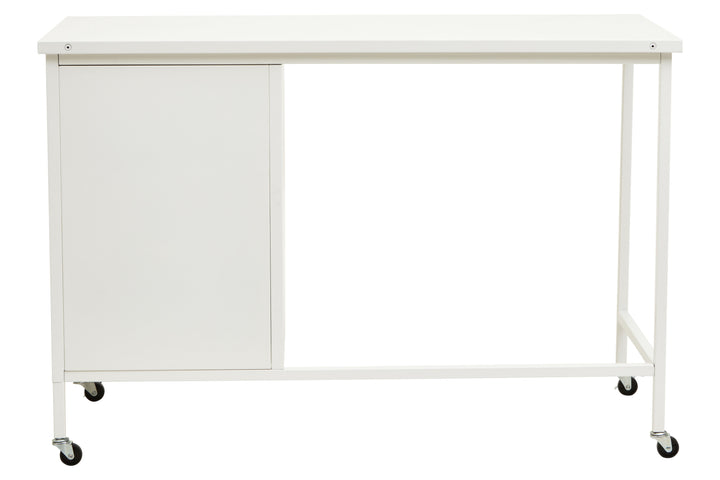 Academy White 3-Drawer Desk