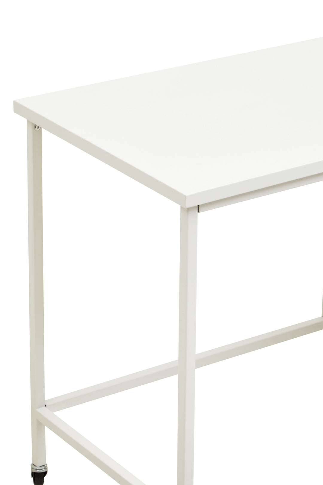 Academy White 3-Drawer Desk