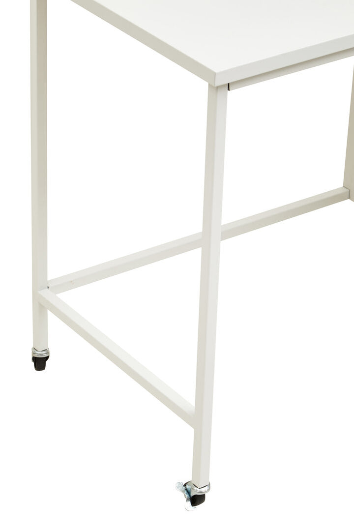 Arden 3-Drawer Desk in White
