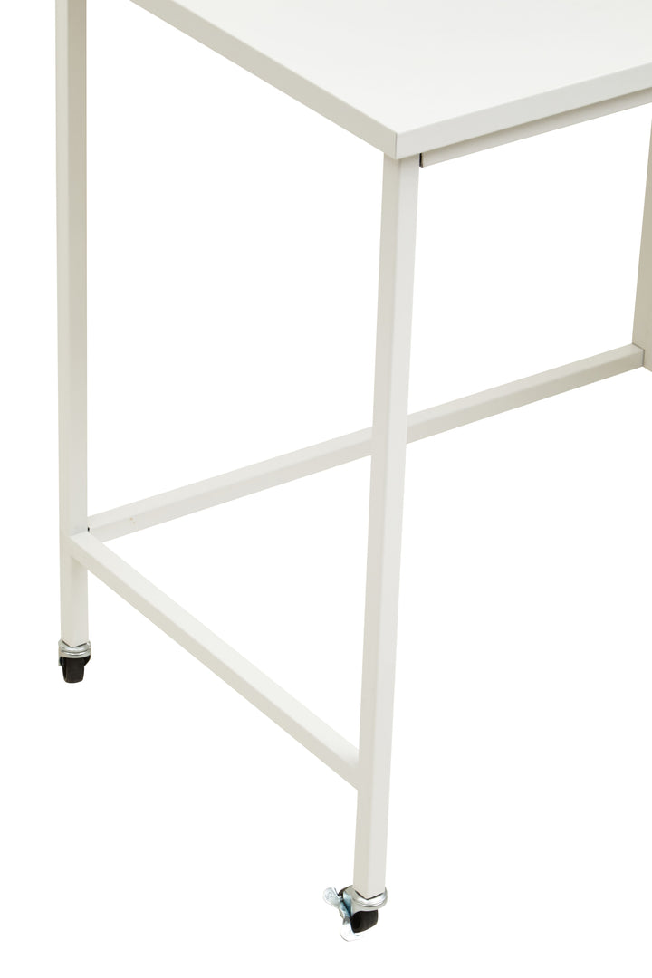 Academy White 3-Drawer Desk