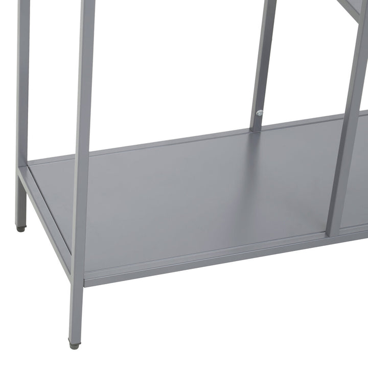 Eton Console Table – Grey Metal