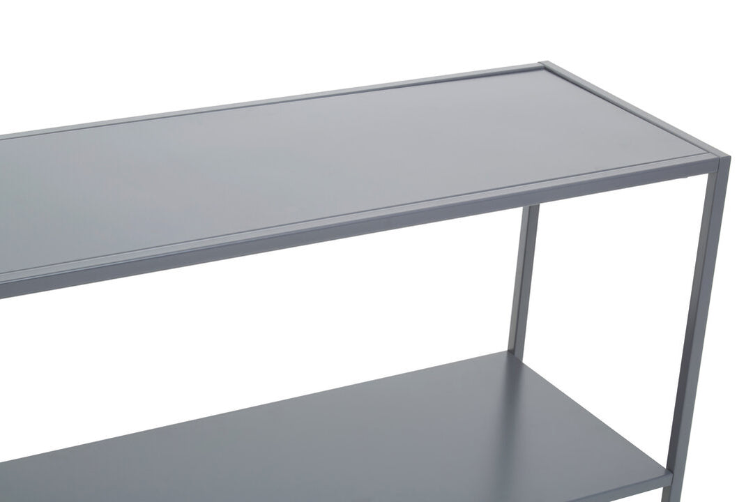 Eton Console Table – Grey Metal