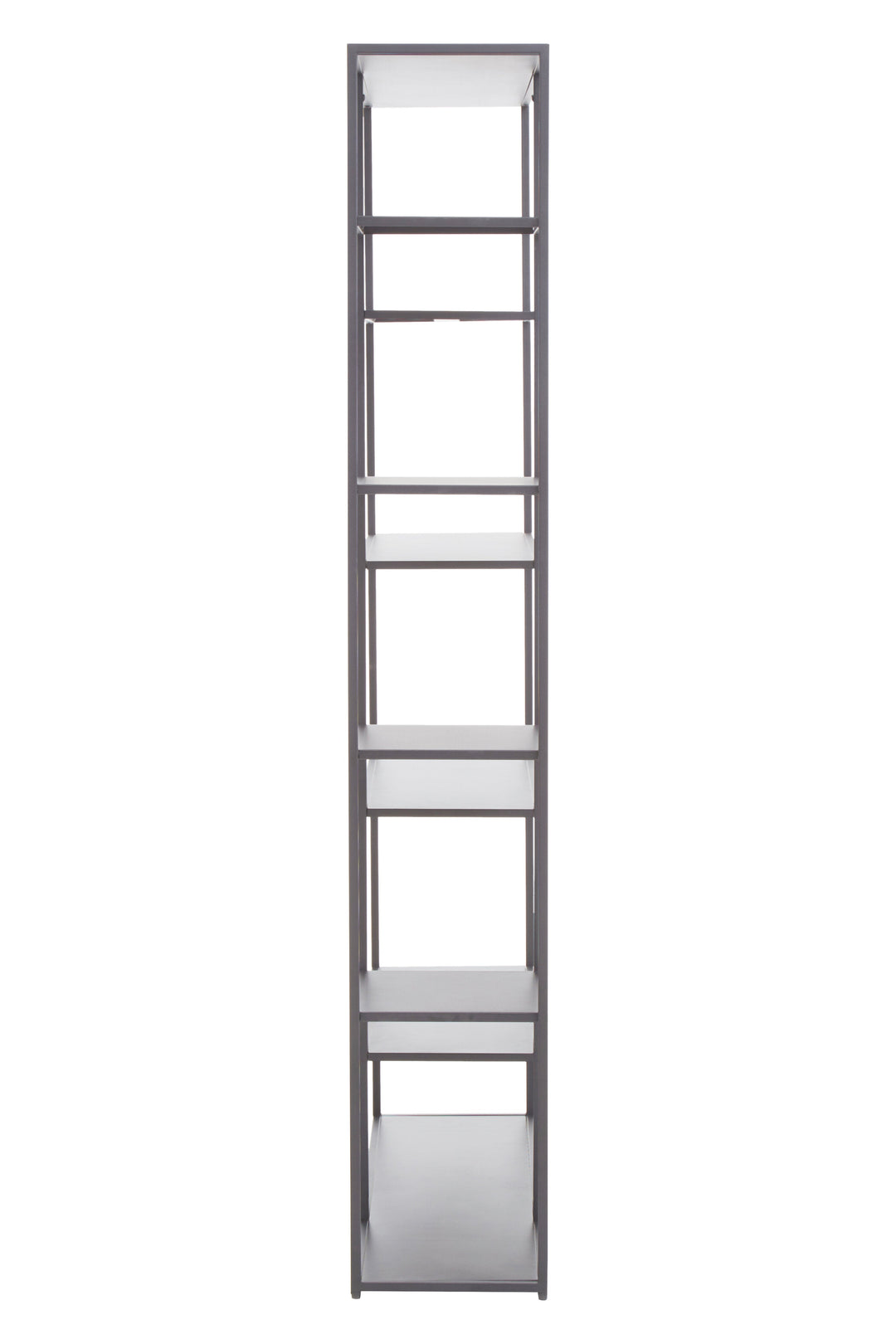 Acero Multi Shelf Unit in Grey Metal Finish