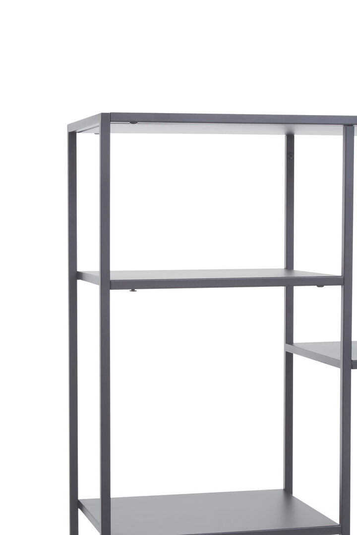Eton Multi-Shelf Unit – Grey Metal