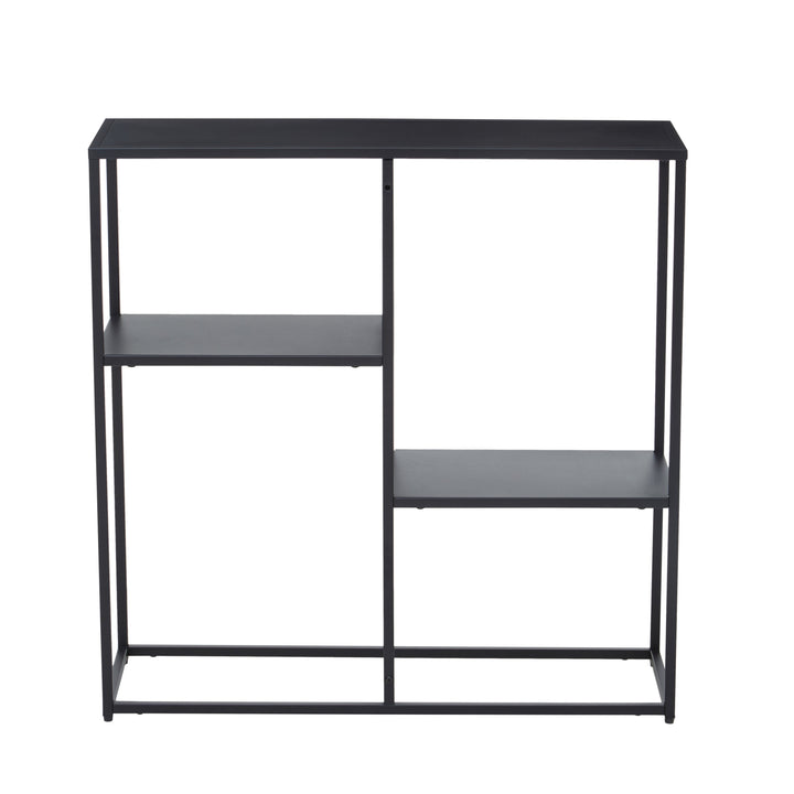 Acero Multi Shelf Unit in Black Metal Finish