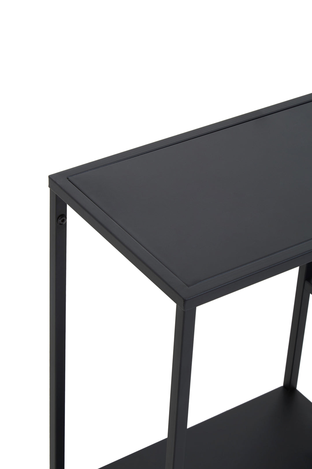 Acero Multi Shelf Unit in Black Metal Finish