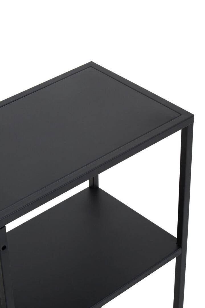Eton Multi-Shelf Unit – Black Metal