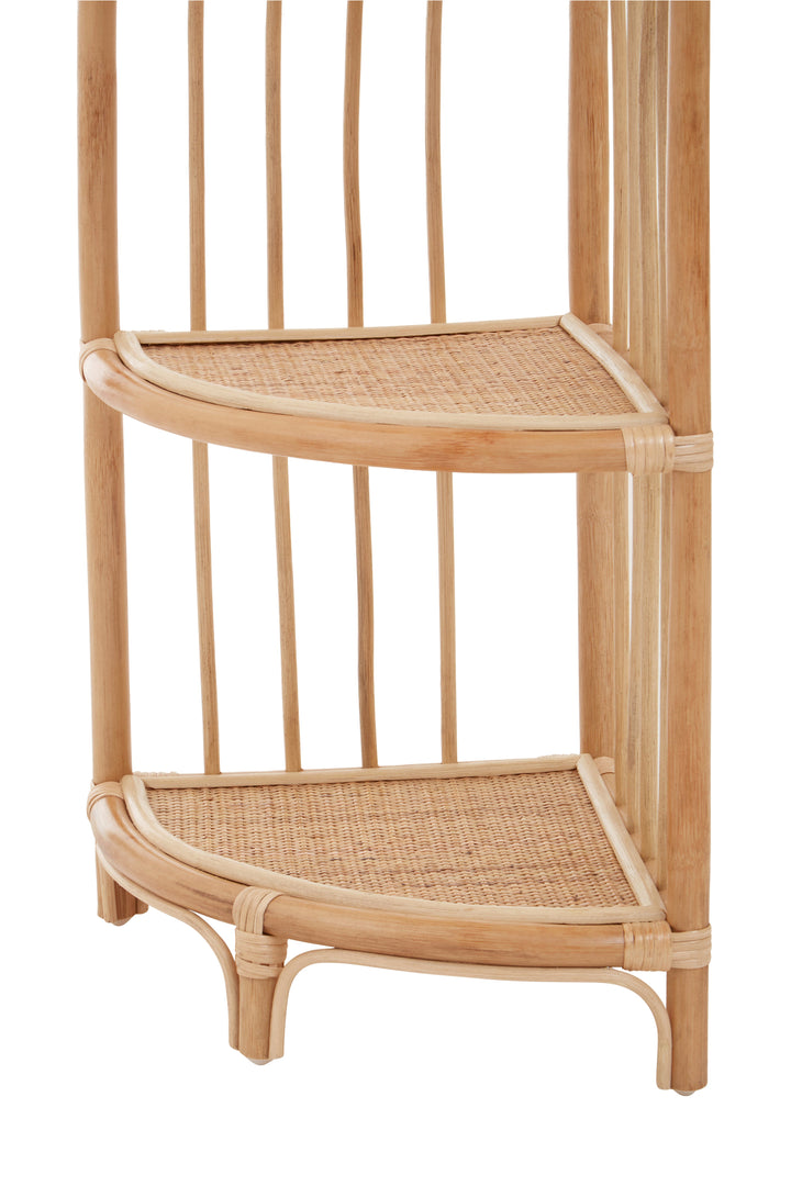 Mataram Wooden Shelf Unit with Open Design